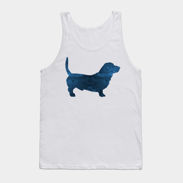 Basset hound Tank Top by TheJollyMarten